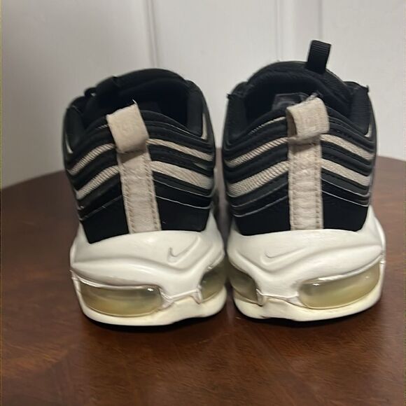 🔥🔥 NIKE AIR MAX 97 Running Shoes - Black/White - Women Sz 7 - EXCELLENT - Picture 10 of 15